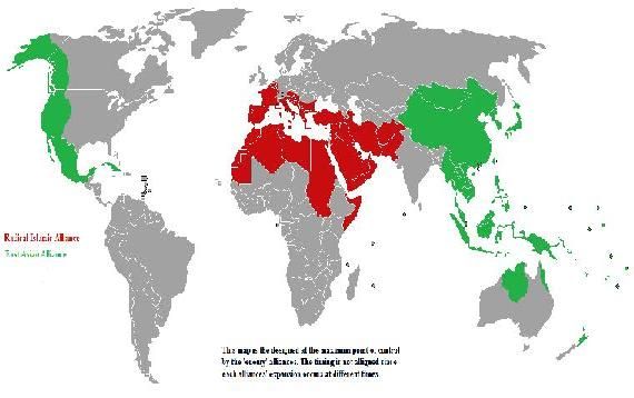 mapa III guerra mundial